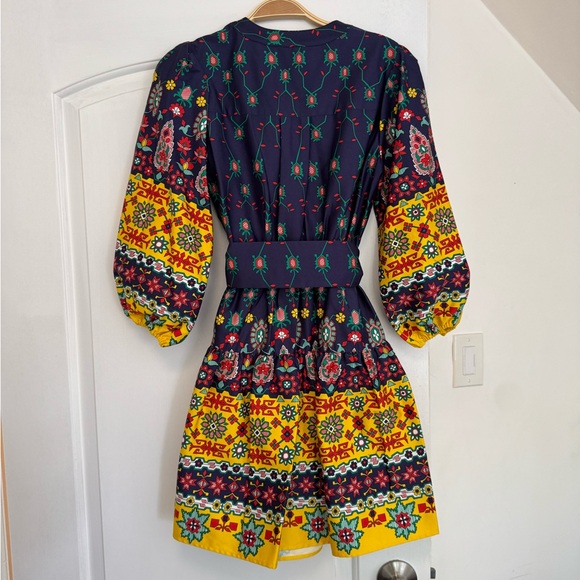Colorful Patterned Dress - Picture 3 of 4